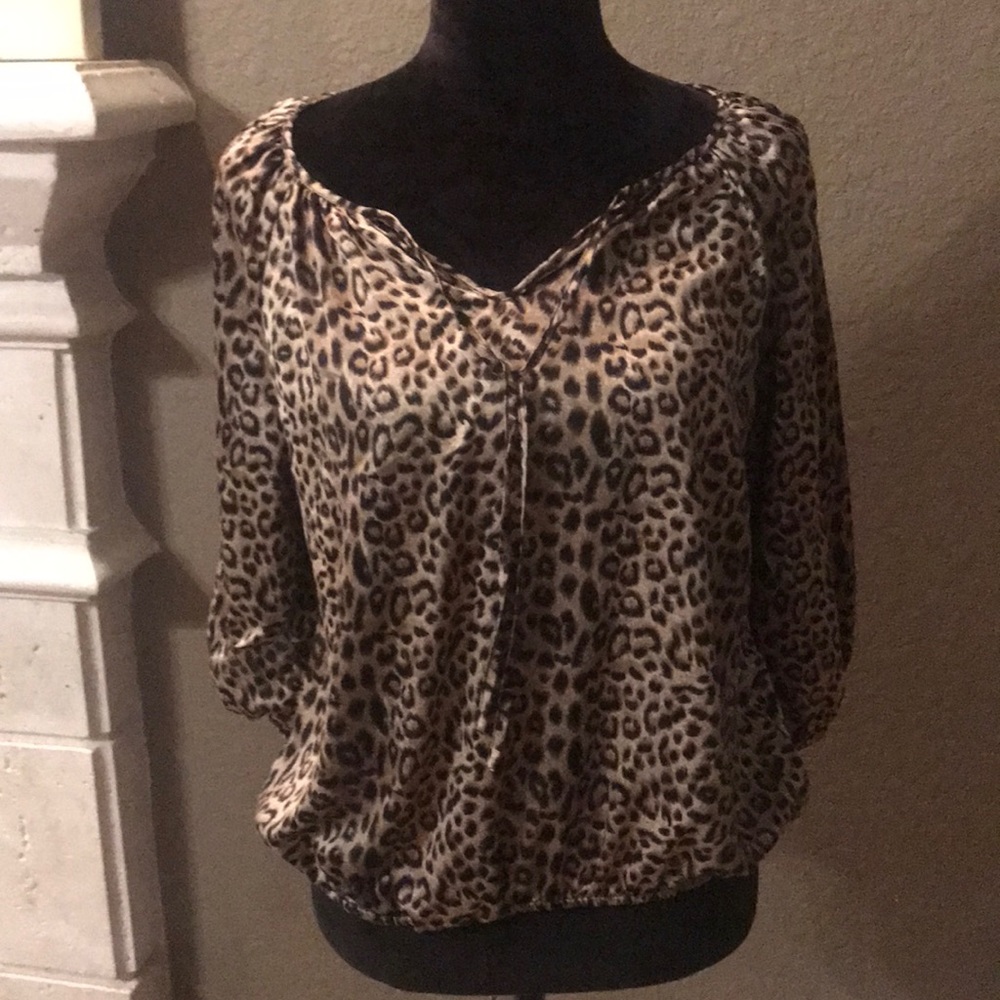 Leopard Top